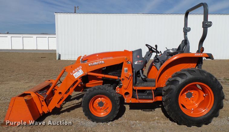 image for item DB4632 2013 Kubota L3560 HST MFWD tractor
