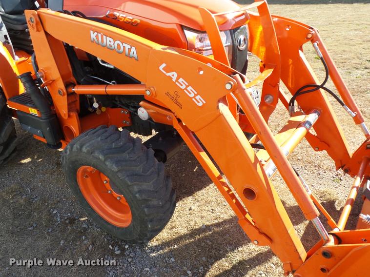 image for item DB4632 2013 Kubota L3560 HST MFWD tractor