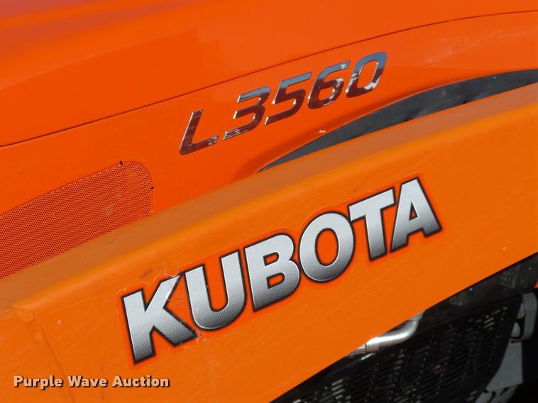 image for item DB4632 2013 Kubota L3560 HST MFWD tractor