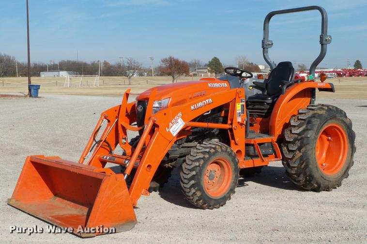 image for item DB4633 2013 Kubota L3560 HST MFWD tractor