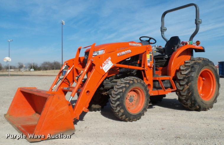 image for item DB4633 2013 Kubota L3560 HST MFWD tractor