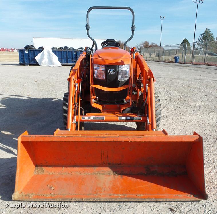image for item DB4633 2013 Kubota L3560 HST MFWD tractor