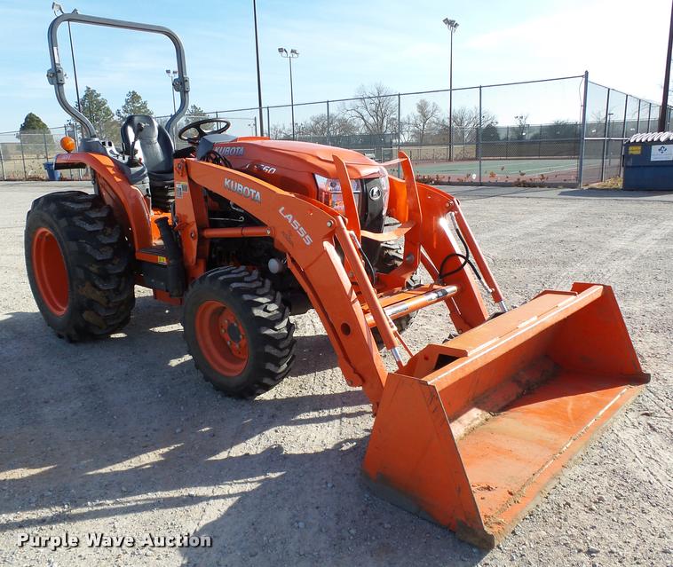 image for item DB4633 2013 Kubota L3560 HST MFWD tractor