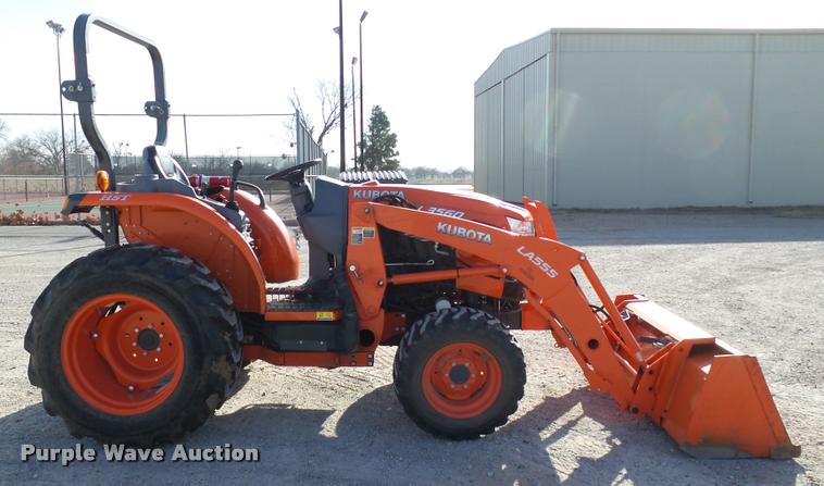 image for item DB4633 2013 Kubota L3560 HST MFWD tractor