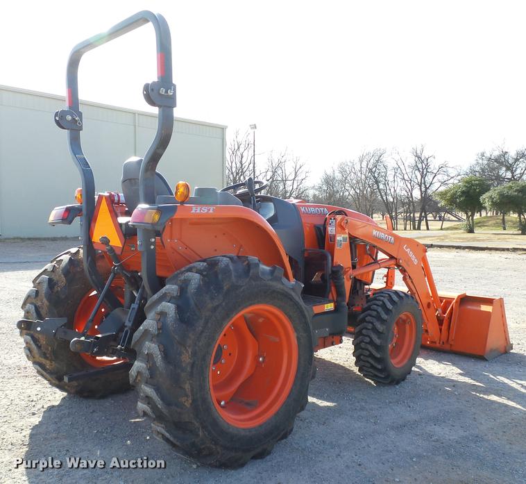 image for item DB4633 2013 Kubota L3560 HST MFWD tractor