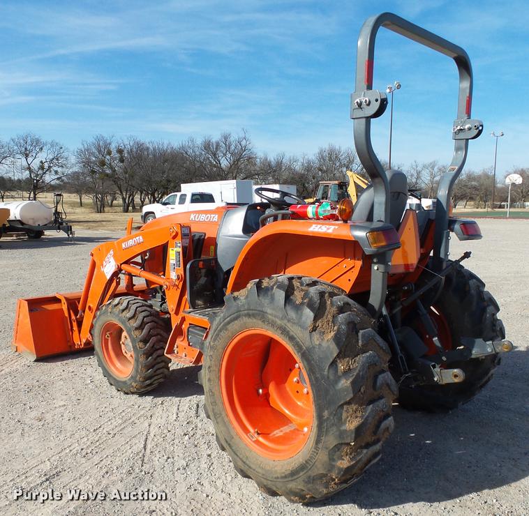 image for item DB4633 2013 Kubota L3560 HST MFWD tractor