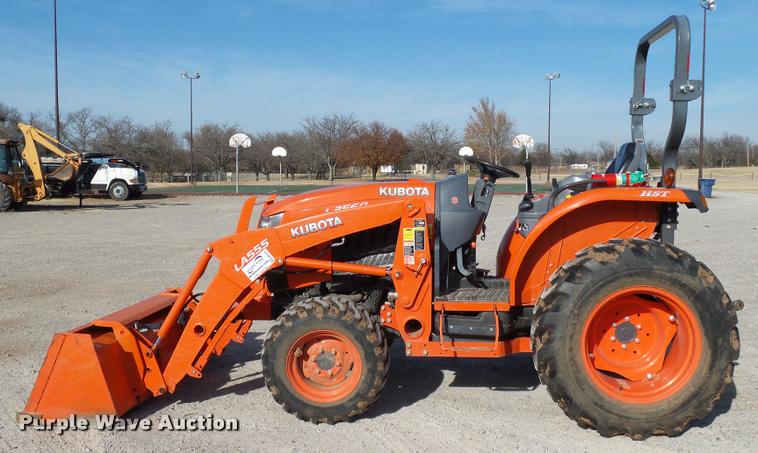 image for item DB4633 2013 Kubota L3560 HST MFWD tractor