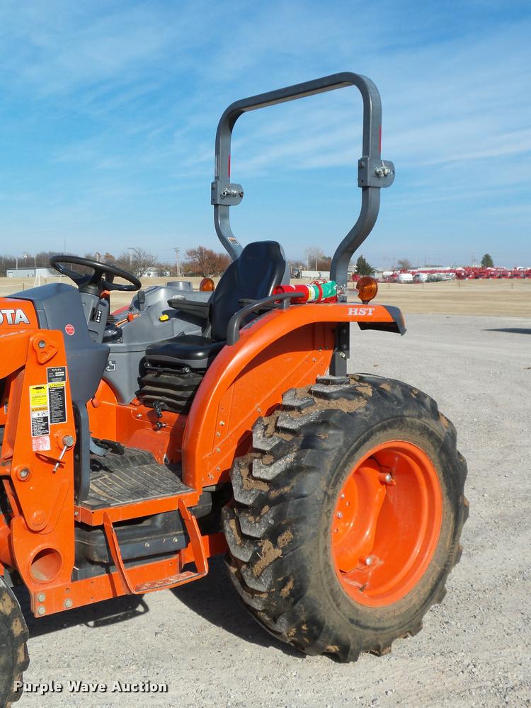 image for item DB4633 2013 Kubota L3560 HST MFWD tractor