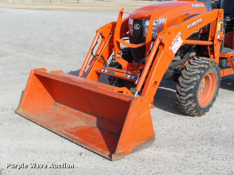 image for item DB4633 2013 Kubota L3560 HST MFWD tractor