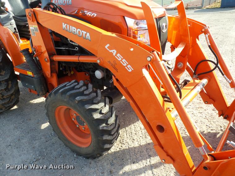 image for item DB4633 2013 Kubota L3560 HST MFWD tractor