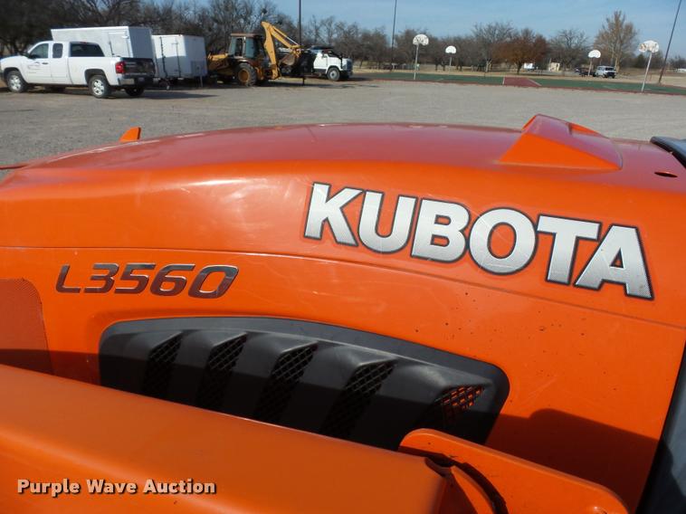image for item DB4633 2013 Kubota L3560 HST MFWD tractor