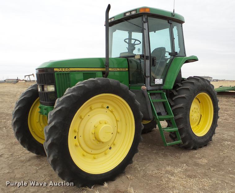 image for item DB5375 John Deere 7400 MFWD tractor