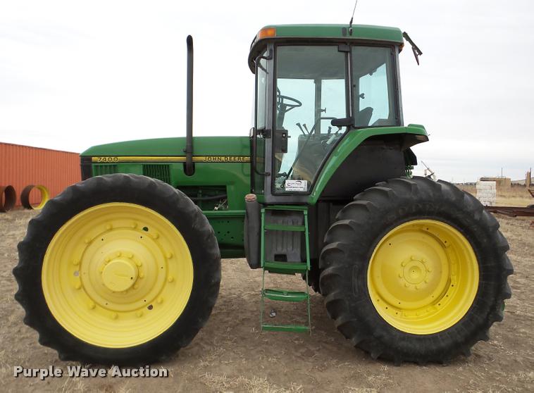 image for item DB5375 John Deere 7400 MFWD tractor