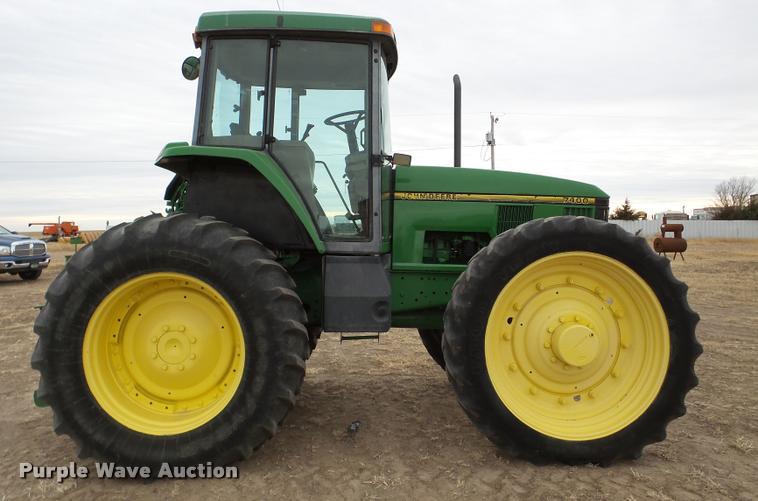 image for item DB5375 John Deere 7400 MFWD tractor