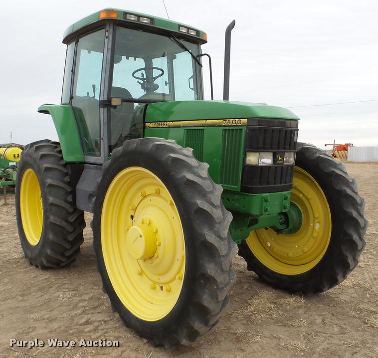 image for item DB5375 John Deere 7400 MFWD tractor