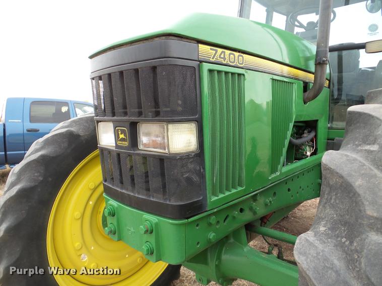 image for item DB5375 John Deere 7400 MFWD tractor