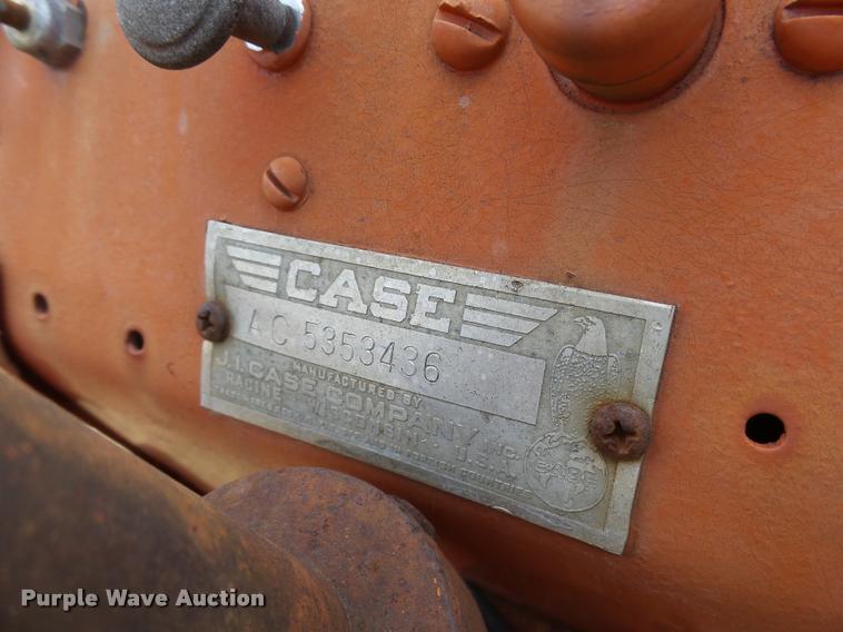 image for item DF9071 1949 Case VAC tractor