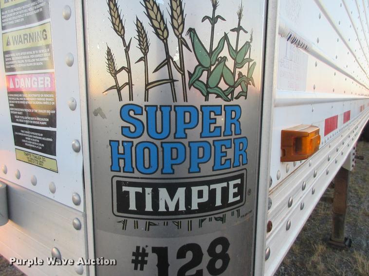 image for item I1834 2008 Timpte Super Hopper grain trailer