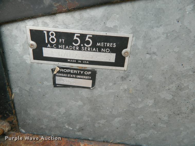 image for item J5007 Gleaner F2 combine