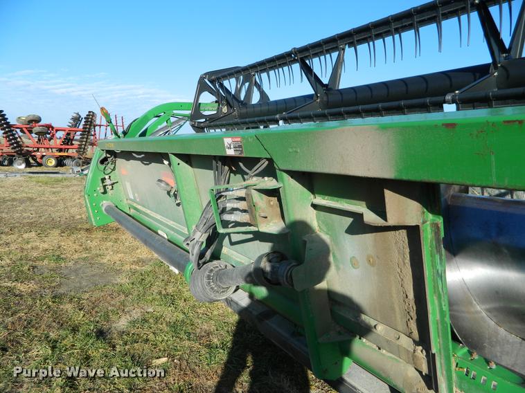 image for item J5024 2007 John Deere 630F Hydraflex flex head