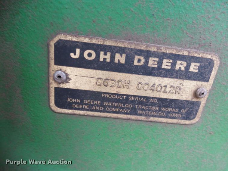 image for item J5462 1976 John Deere 8630 4WD tractor
