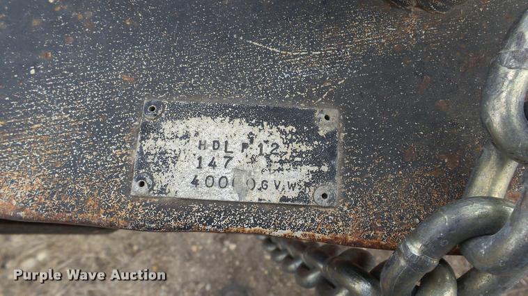 image for item J5723 1983 Jantz HDLF12 combine trailer