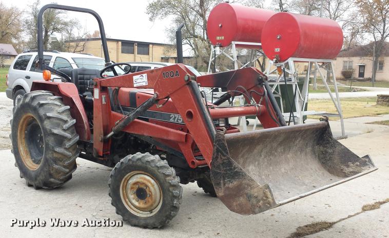 image for item J5740 1987 Case IH 275 MFWD tractor