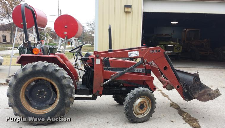 image for item J5740 1987 Case IH 275 MFWD tractor