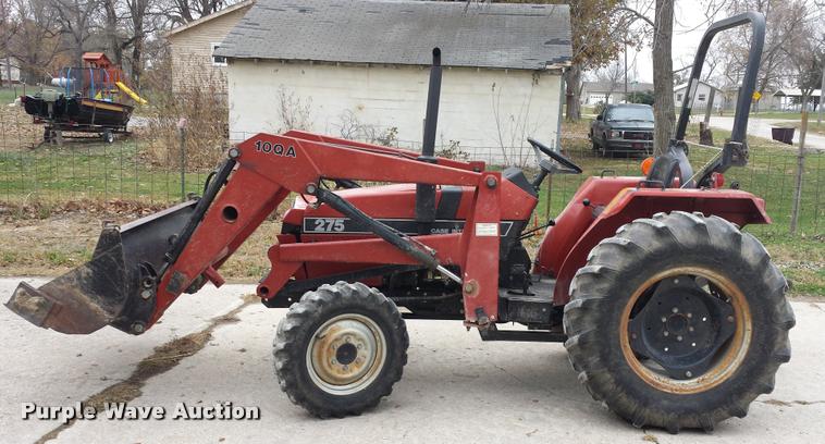 image for item J5740 1987 Case IH 275 MFWD tractor