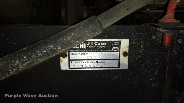 image for item J5740 1987 Case IH 275 MFWD tractor