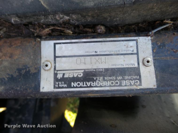 image for item J8687 1997 Case IH MX110 HFWD tractor