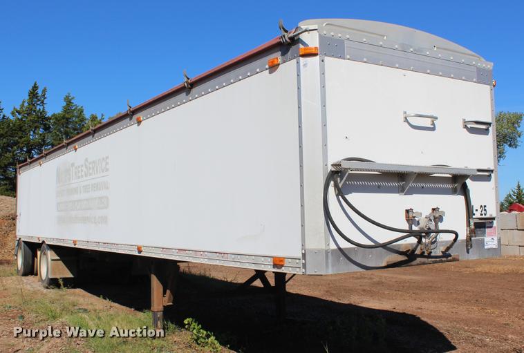 image for item K1942 2004 Wilkens OK2PA26DCES2 live bottom, walking floor trailer