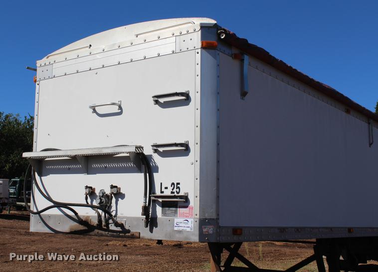 image for item K1942 2004 Wilkens OK2PA26DCES2 live bottom, walking floor trailer