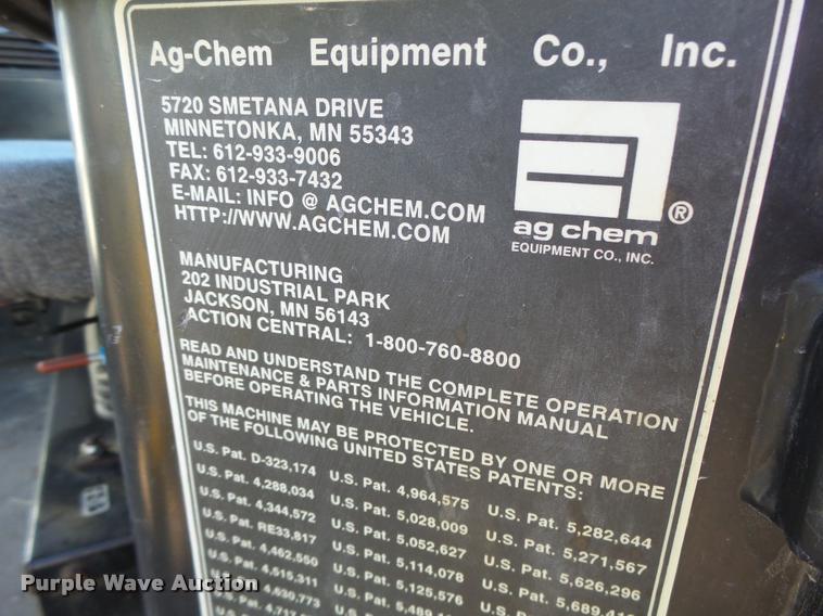 image for item K5531 1999 Ag-Chem TerraGator 8103 self-propelled sprayer