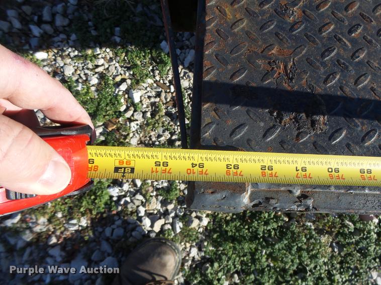 image for item K5532 12'L x 8'W flatbed