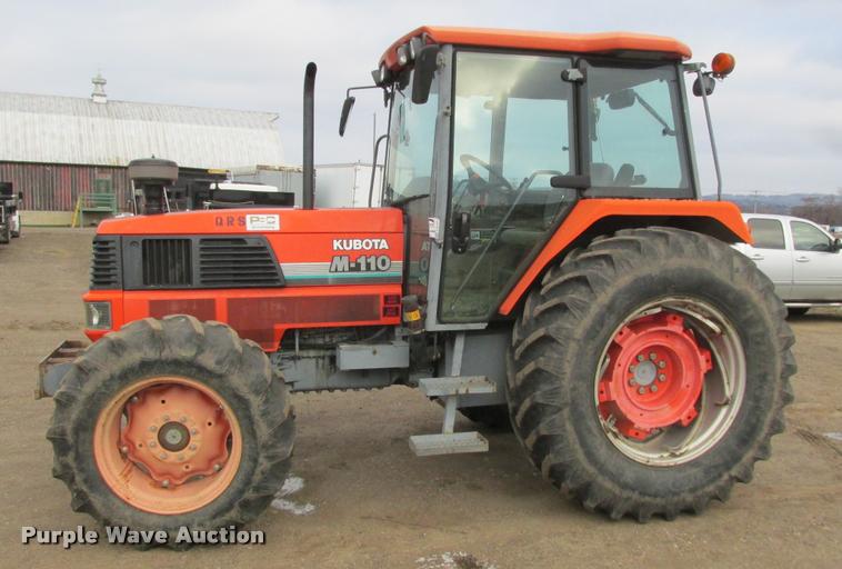 image for item K6183 2003 Kubota M110DT MFWD tractor