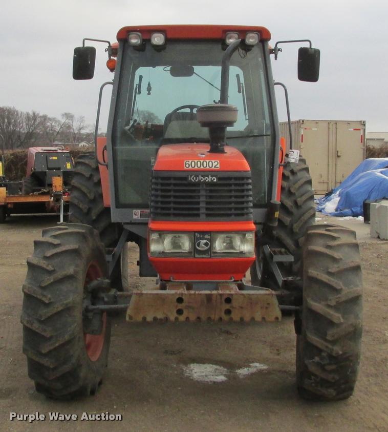 image for item K6183 2003 Kubota M110DT MFWD tractor
