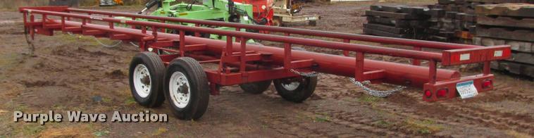 image for item K6196 Red Rhino hay trailer