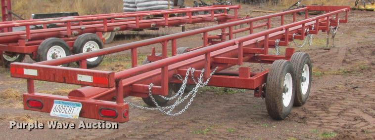 image for item K6196 Red Rhino hay trailer