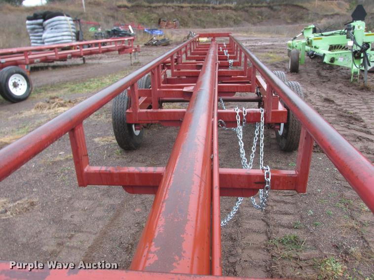 image for item K6196 Red Rhino hay trailer