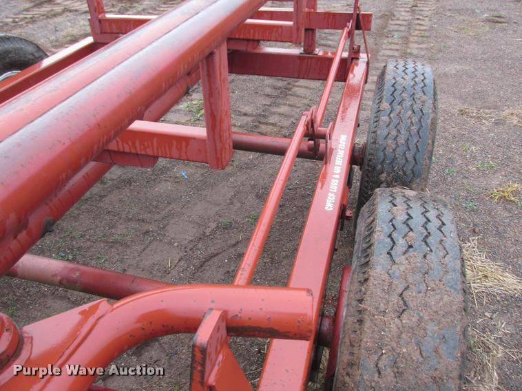 image for item K6196 Red Rhino hay trailer