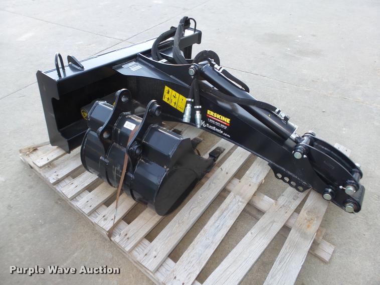 image for item L4192 2014 Erskine skid steer backhoe attachment