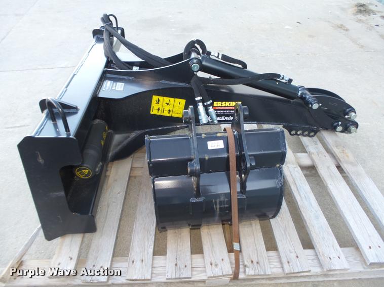 image for item L4192 2014 Erskine skid steer backhoe attachment