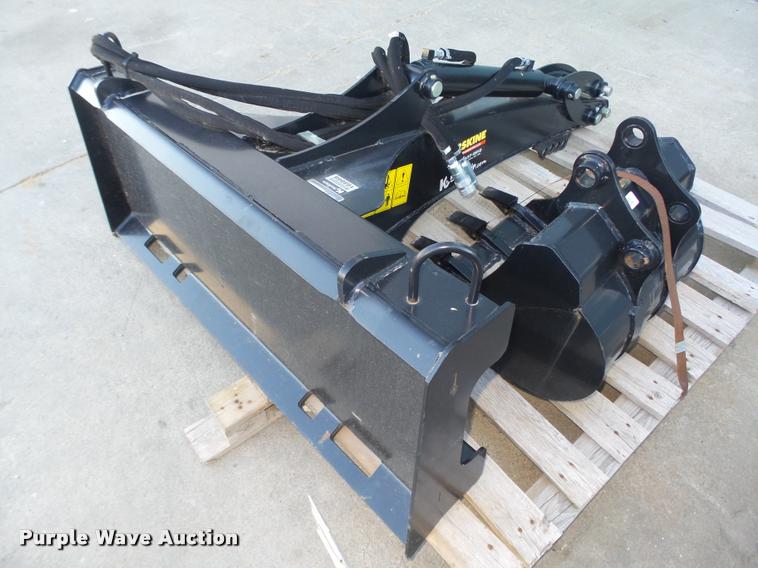 image for item L4192 2014 Erskine skid steer backhoe attachment