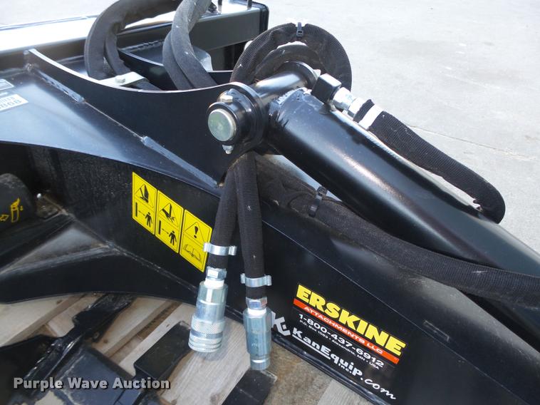 image for item L4192 2014 Erskine skid steer backhoe attachment