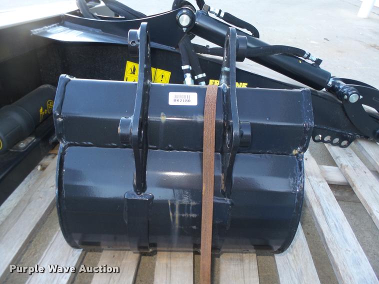 image for item L4192 2014 Erskine skid steer backhoe attachment