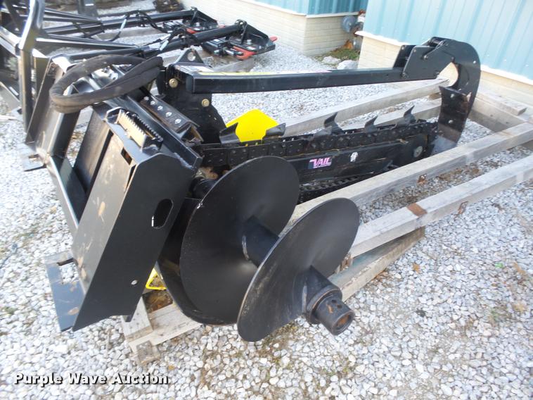 image for item L4193 2015 Vail VXD1200 skid steer trencher attachment