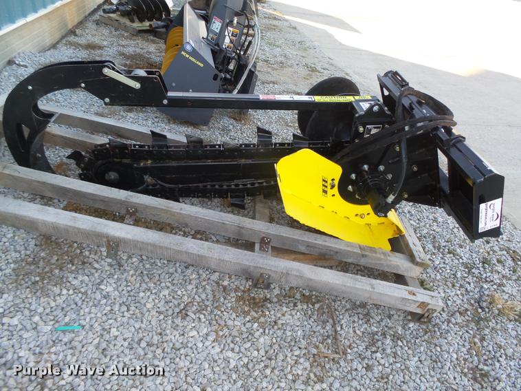 image for item L4193 2015 Vail VXD1200 skid steer trencher attachment