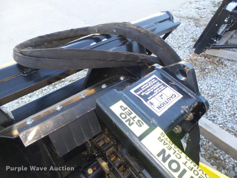 image for item L4193 2015 Vail VXD1200 skid steer trencher attachment