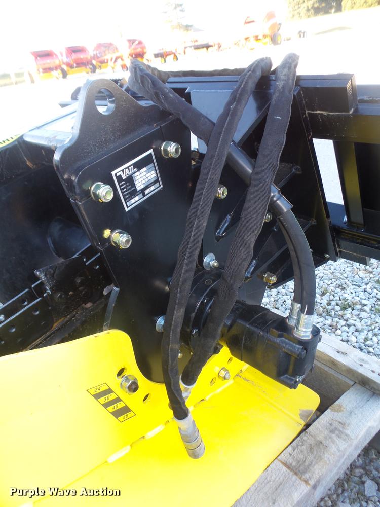 image for item L4193 2015 Vail VXD1200 skid steer trencher attachment